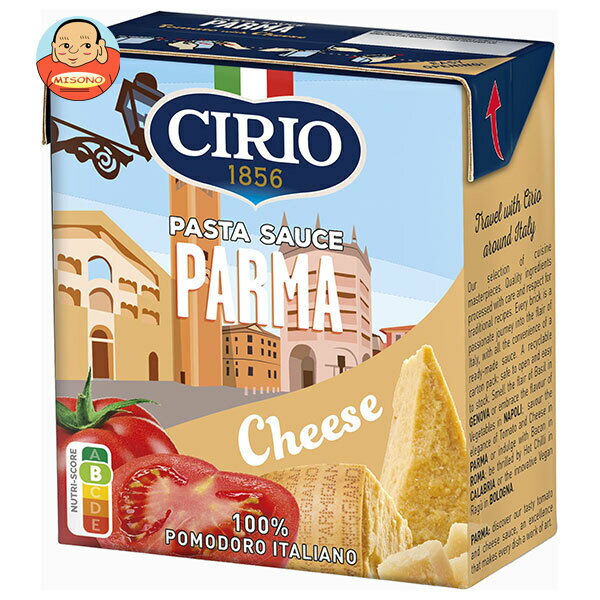 モンテ物産 チリオ パスタソース パルマ トマト&チーズ 340g紙パック×12個入｜ 送料無料 パスタソース ..