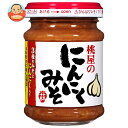 桃屋 にんにくみそ 100g瓶×12本入| 送料無料 調味料 瓶 味噌 ニンニク にんにく味噌