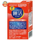 ヤマモリ GABA100 睡活ビネガーストレート【機能性表示食品】 125ml紙パック×24本入×(2ケース)| 送料無料 酢飲料 乳酸菌 カロリー0 機能性表示食品