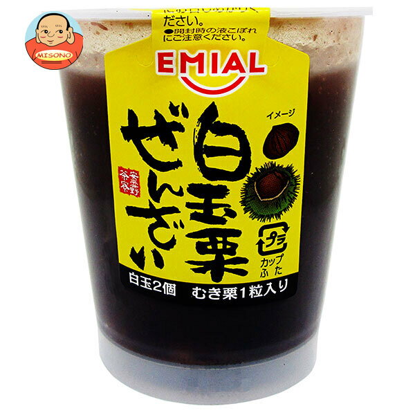 安曇野食品工房 安曇野茶寮 白玉栗ぜんざい 140g×8個入×(2ケース)| 送料無料 デザート 白玉 ぜんざい 栗