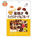 共立食品 素焼き ミックスナッツ&フルーツ 徳用 180g×12袋入| 送料無料 お菓子 おつまみ ナッツ ビタミンE 食物繊維 食塩不使用