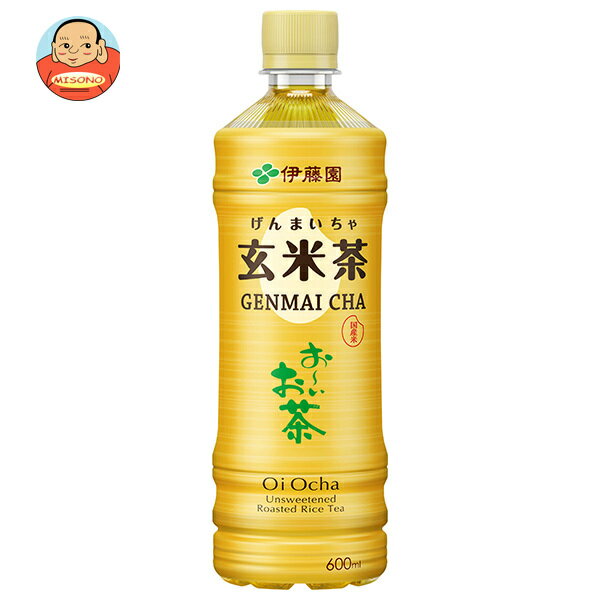 伊藤園 お～いお茶 玄米茶 600mlペットボトル×24本入｜ 送料無料 おーいお茶 玄米茶 茶 お茶