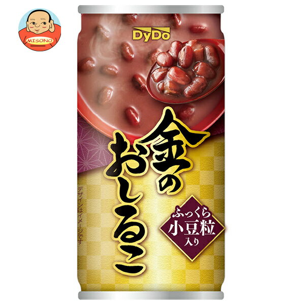 ダイドー 金のおしるこ 185g×30本入｜ 送料無料 おしるこ 缶