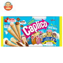 江崎グリコ カプリコミニ大袋 10本×12袋入| 送料無料 お菓子 チョコレート バニラ チョコ いちご Caplico