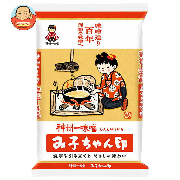 神州一味噌 み子ちゃん 850g×12袋入×(2ケース)｜ 送料無料 味噌 みそ ミソ 調味料