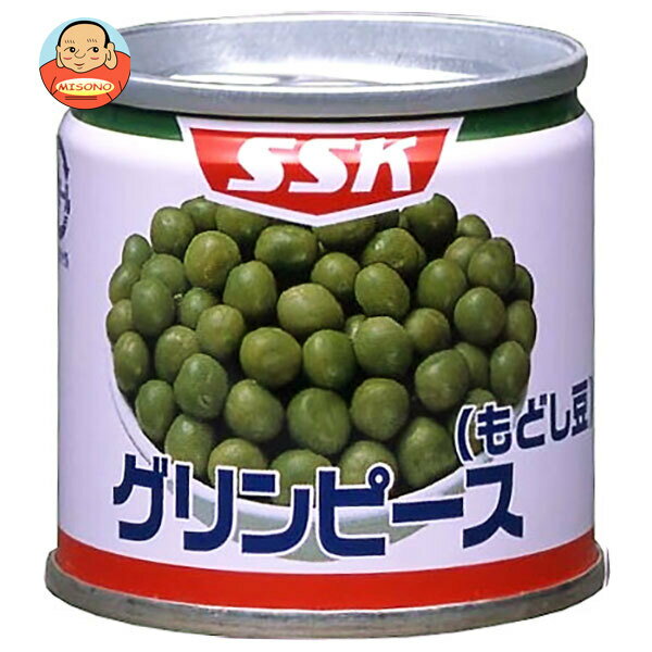 SSK グリンピース 90g缶×6個入×(2ケース)｜ 送料無料 一般食品 缶詰 戻し豆 えんどう豆