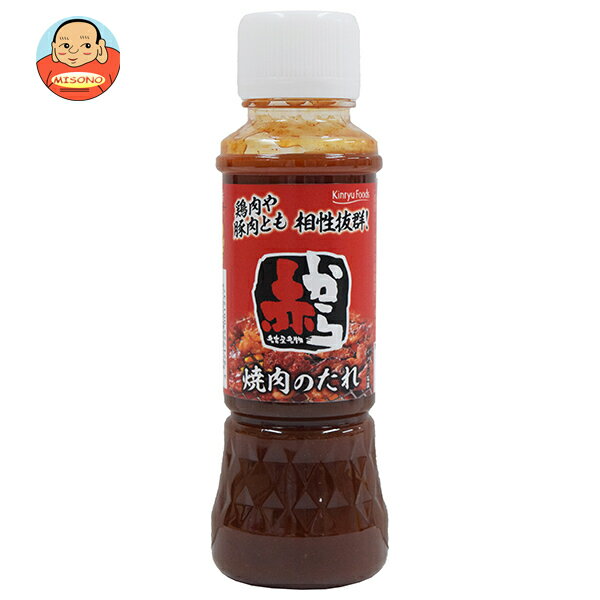 キンリューフーズ 赤から焼肉のたれ 230gペットボトル×12本入｜ 送料無料 タレ 調味料 焼肉のたれ