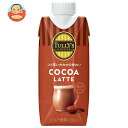 伊藤園 タリーズ ココアラテ 330ml紙パック×12本入×(2ケース)| 送料無料 TULLYS COFFEE ココア
