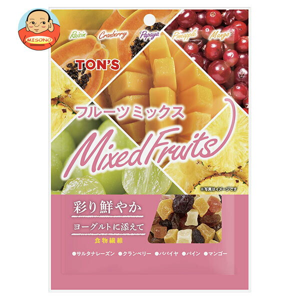 東洋ナッツ トン フルーツミックス 65g×10袋入｜ 送料無料 お菓子 ドライフルーツ トン 袋