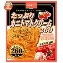 ハチ食品 たっぷりカニトマトクリーム260 260g×20個入×(2ケース)| 送料無料 レトルト パスタ ソース パスタソース スパゲティ トマト クリーム ...