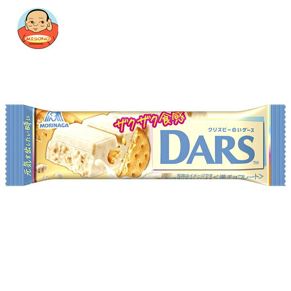 森永製菓 クリスピー 白いダース 10個入×(2ケース)｜ 送料無料 お菓子 チョコレート DARS ホワイトチョコ