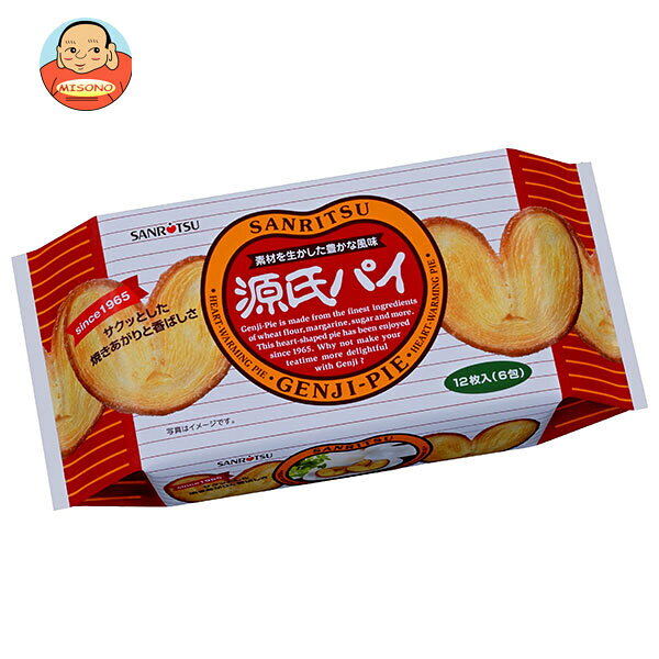 三立製菓 源氏パイ 12枚×12袋入｜ 送料無料 お菓子 スナック菓子 パイ