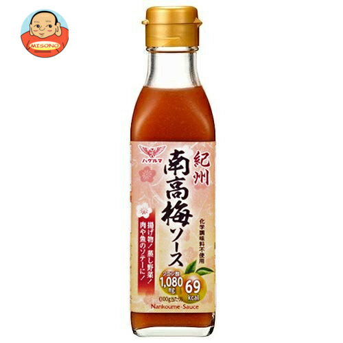 ハグルマ 紀州南高梅ソース 220g瓶×12本入×(2ケース)｜ 送料無料 ソース 調味料 なんこう 梅 うめ ウメ..