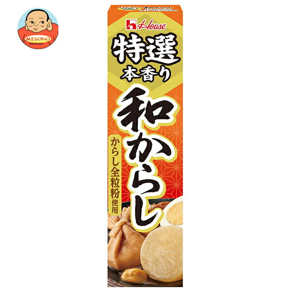ハウス食品 特選本香り 和からし 42g×10本入×(2ケース)｜ 送料無料 からし 辛子 チューブ 調味料 特選