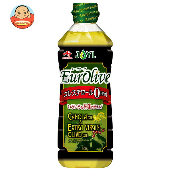 J-オイルミルズ AJINOMOTO ユーロリーブ 600g×10本入×(2ケース)｜ 送料無料 味の素 ブレンドオイル 油 ..