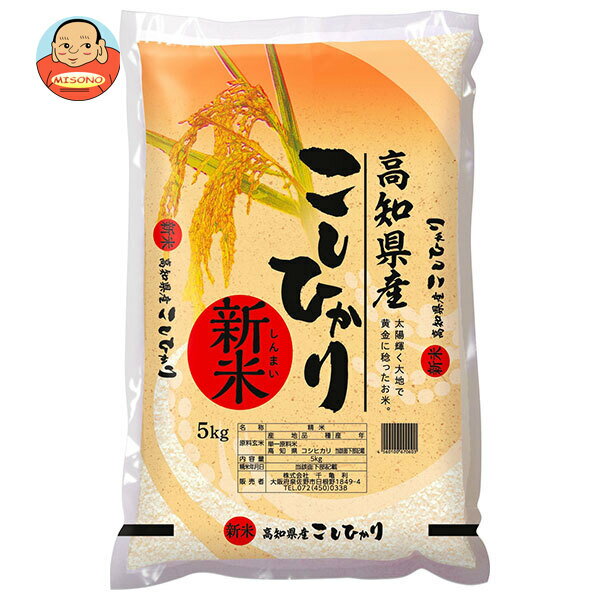 千亀利 【令和7年産】高知県産こしひかり 5kg×1袋入×(2ケース)｜ 送料無料 米 お米 国産 精米 こしひか..