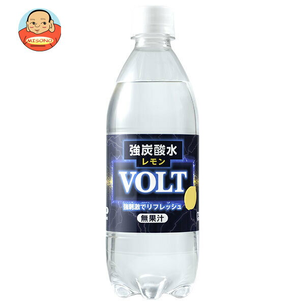 【賞味期限2026.01.04かそれ以降】サーフビバレッジ VOLT 強炭酸水レモン 500mlペットボトル×24本入｜ 送料無料 強炭酸水 炭酸水 強炭酸 炭酸(4)
