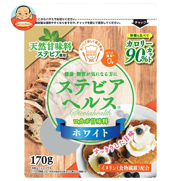 日本リコス ステビアヘルス ホワイト 170g袋×6袋入×(2ケース)｜ 送料無料 嗜好品 甘味料 調味料 低カロリー