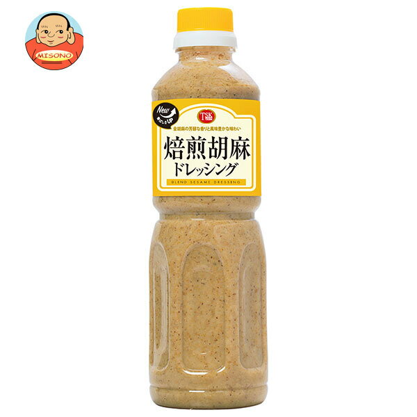 [ポイント5倍！3/26(木)1時59分まで全品対象エントリー&購入]徳島産業 TSK 焙煎胡麻ドレッシング 500mlペットボトル×12本入｜ 送料無料 調味料 ドレッシング 胡麻ドレ ゴマドレ 胡麻 サラダドレッシング 焙煎