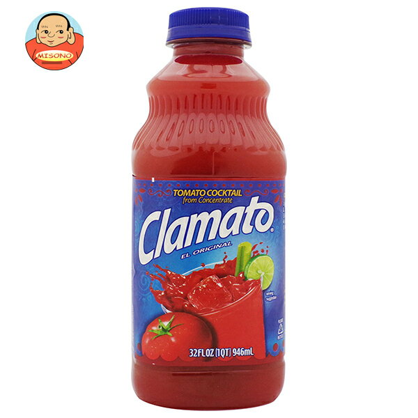 クラマト&nbsp;モッツ クラマト トマトカクテル 946mlペットボトル×12本入×(2ケース)｜ 送料無料 トマトジュース トマト とまと