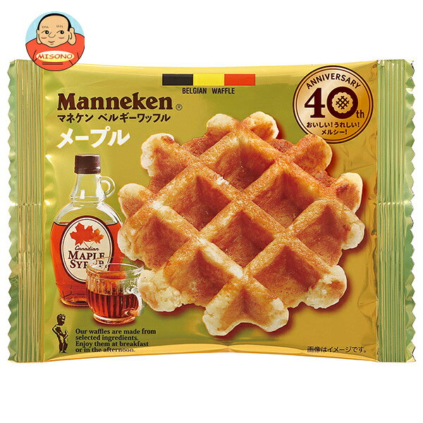 ローゼン マネケン メープルワッフル 30(6×5)個入×(2ケース)｜ 送料無料 洋菓子 焼き菓子 お菓子 おやつ