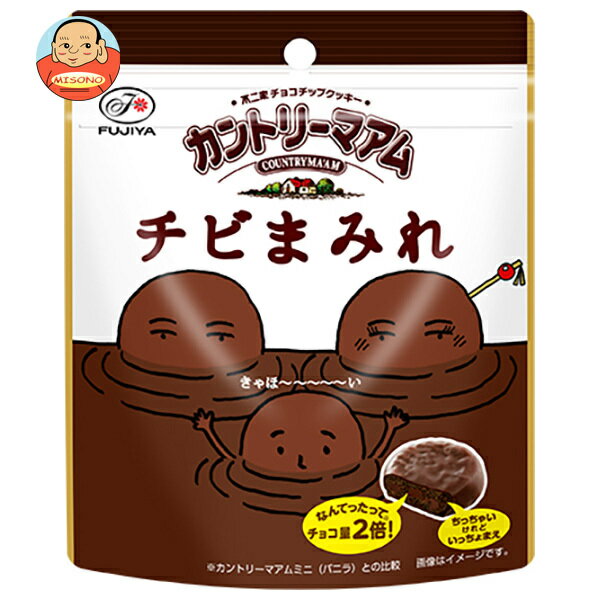 不二家 カントリーマアム チビまみれ パウチ 54g×6袋入｜ 送料無料 お菓子 おやつ チョコレート チョコ