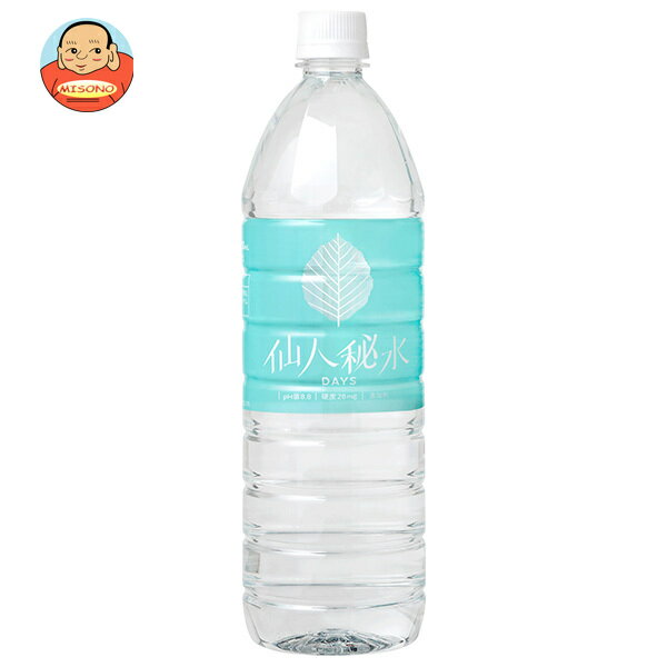 釜石鉱山 仙人秘水DAYS 1100mlペットボトル×12本入｜ 送料無料 ミネラルウォーター 仙人 秘水