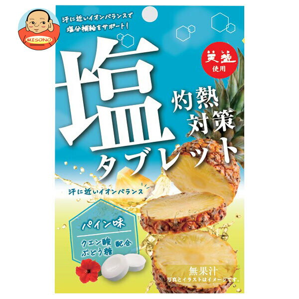 赤穂化成 灼熱対策塩タブレット パイン味 28g×8袋入×(2ケース)｜ 送料無料 お菓子 タブレット 袋 塩分補給 クエン酸