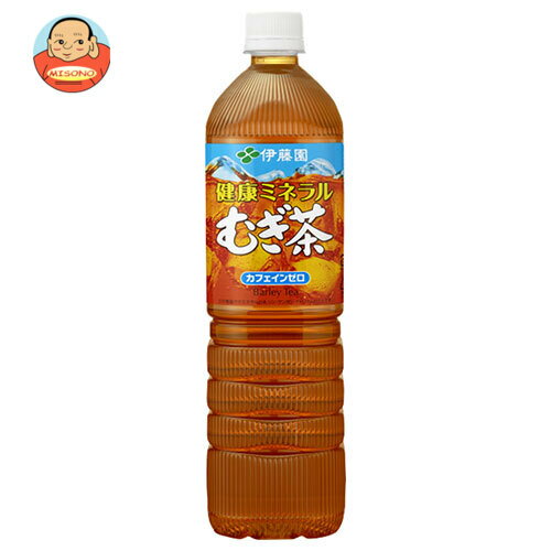 伊藤園 健康ミネラルむぎ茶スリム 1Lペットボトル×12本入×(2ケース)｜ 送料無料 茶飲料 麦茶 PET