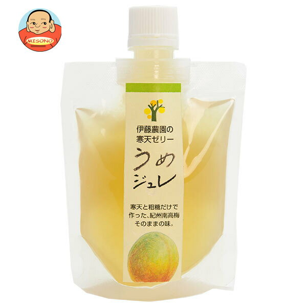 【賞味期限2026.04.21かそれ以降】伊藤農園 ピュアフルーツ寒天 うめジュレ ドリンクタイプ 150g×15個入｜ 送料無料 ジュレ フルーツゼリー 梅 ...