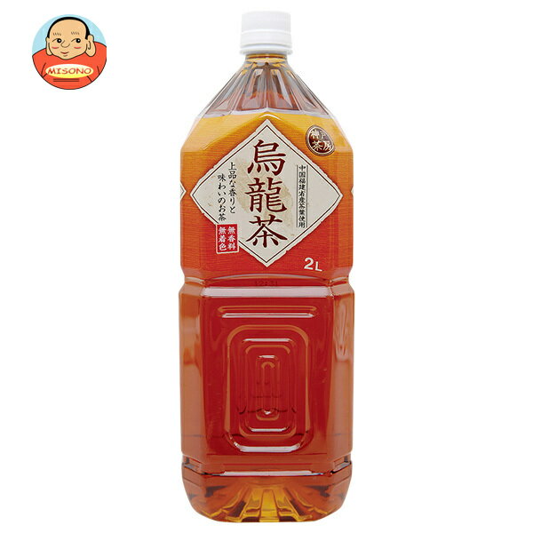 富永貿易 神戸茶房 烏龍茶 2LPET×6本入×(2ケース)｜ 送料無料 ウーロン茶 2l お茶 清涼飲料水 神戸 茶房