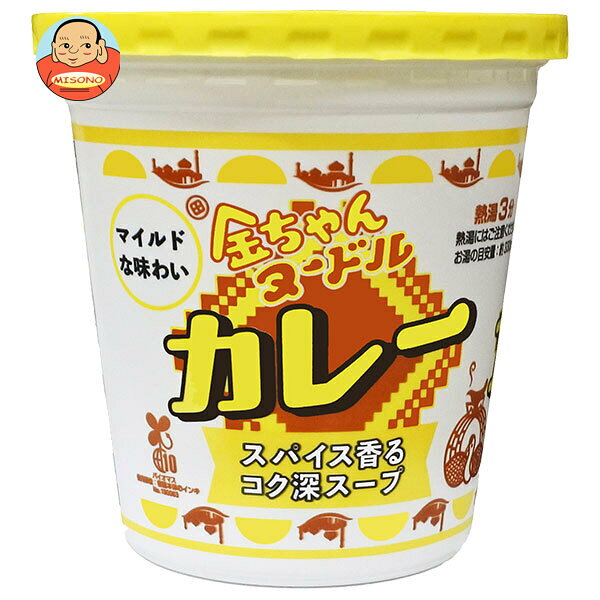 徳島製粉 金ちゃんヌードルカレー 83g×12個入｜ 送料無料 インスタント食品 カップ麺 即席めん ラーメン