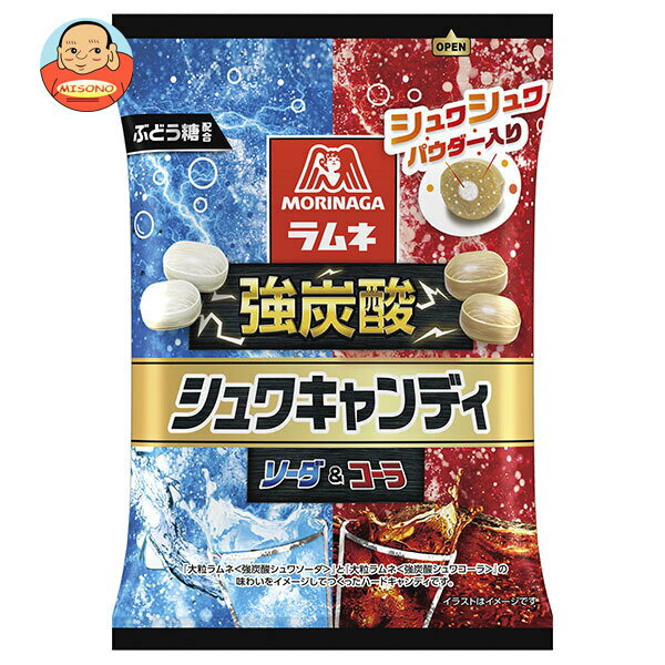 乐天商城 - 森永製菓 強炭酸 シュワキャンディ 75g×8袋入×(2ケース)｜ 送料無料 強炭酸 シュワ 炭酸 シュワシュワ ソーダ 炭酸飴 お菓子 駄菓子 コーラ