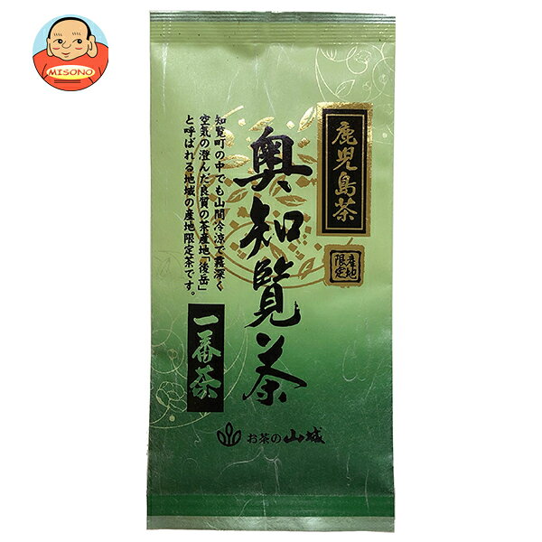 山城物産 奥知覧茶一番茶 80g×20袋入×(2ケース)｜ 送料無料 嗜好品 茶飲料 茶葉 緑茶 袋