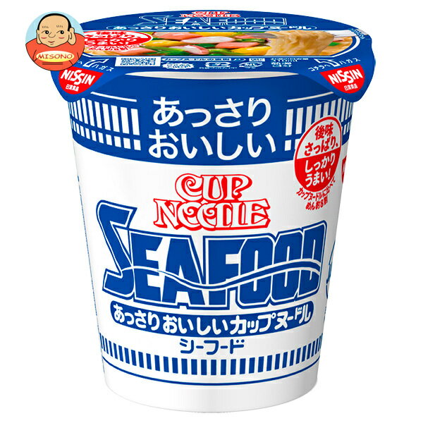 Rakuten - [ポイント5倍！4/17(金)9時59分まで全品対象エントリー&購入]日清食品 あっさりおいしいカップヌードル シーフード 60g×20個入｜ 送料無料 ラーメン カップめん インスタント麺 即席 食品