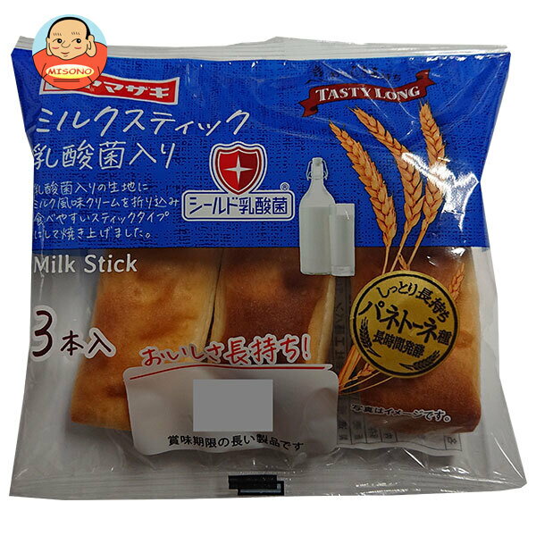 Rakuten - 山崎製パン ミルクスティック 乳酸菌入り 3本入×10個入｜ 送料無料 ヤマザキ 菓子パン スティック ミルク 乳酸菌