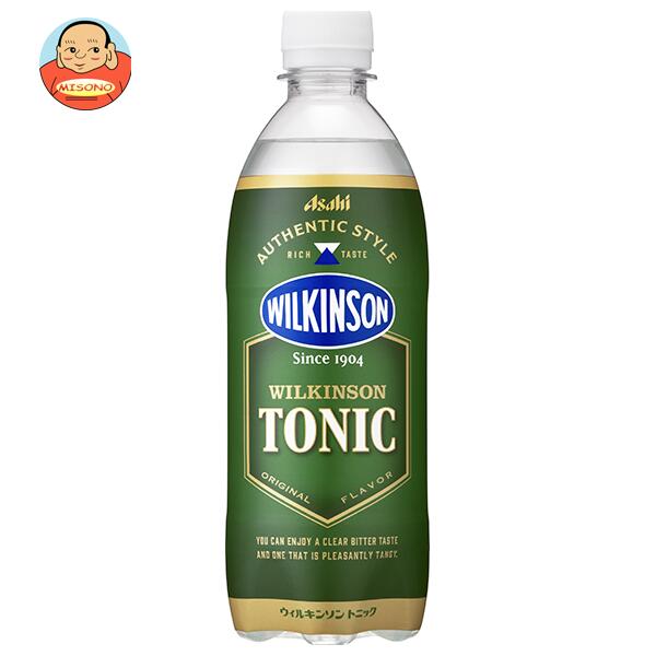 アサヒ飲料 ウィルキンソン トニック 500mlペットボトル×24本入｜ 送料無料 炭酸 割り材 強炭酸