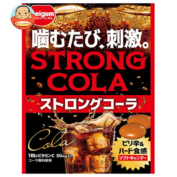 乐天商城 - 明治チューインガム ストロングコーラ 38g×10袋入｜ 送料無料 お菓子 キャンディー 袋 コーラ おやつ