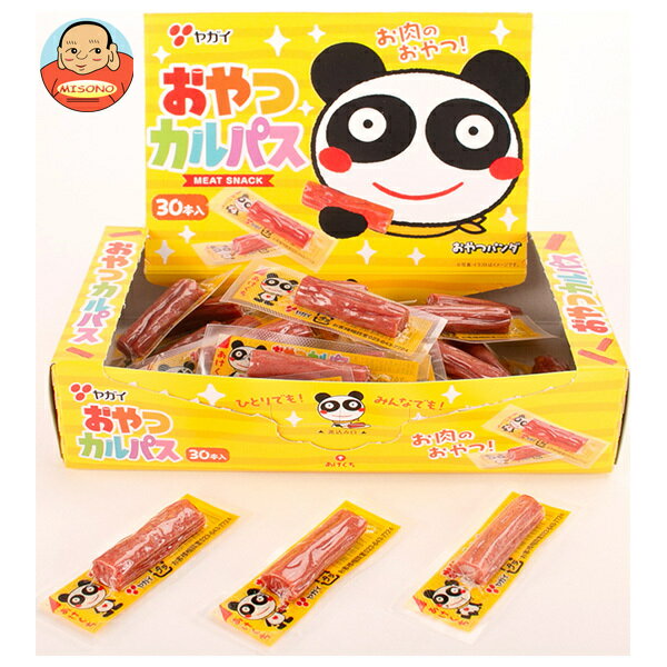 ヤガイ おやつカルパス 3.4g×30本入｜ 送料無料 お菓子 おつまみ ドライソーセージ...