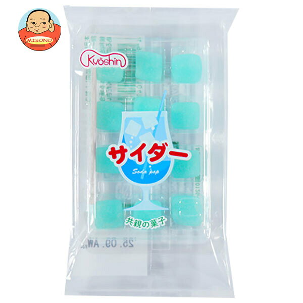 共親製菓 袋入 サイダーN 12粒×20個入｜ 送料無料 共親 駄菓子 サイダー餅 サイダー味