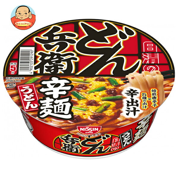 日清食品 日清のどん兵衛 辛麺 81g×12個入｜ 送料無料 インスタント カップ麺 うどん どん兵衛 辛麺