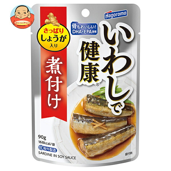 はごろもフーズ いわしで健康 煮付け 90gパウチ×12個入｜ 送料無料 一般食品 イワシ 和食 惣菜