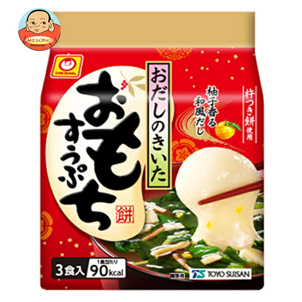 東洋水産 おだしのきいたおもちすうぷ (37g×3食)×6袋入｜ 送料無料 スープ もち 餅 お雑煮 簡単 和風 朝食 レシピ 優しい 胃に優しい アレンジ 餅消費