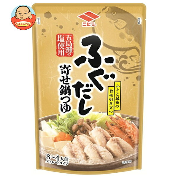 ニビシ醤油 ふくだし 寄せ鍋つゆ 720g×10袋入×(2ケース)｜ 送料無料 調味料 鍋スープ 鍋つゆ だし 五島灘の塩使用 ストレートタイプ 鍋の素 旨みだし