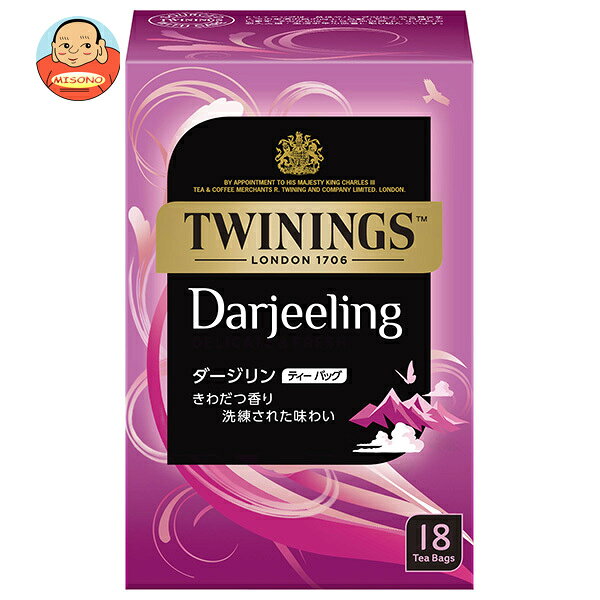 片岡物産 トワイニング ダージリン 37.8g(18袋入り)×4個入×(2ケース)…