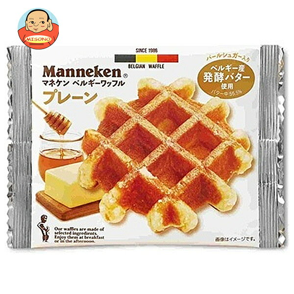 ローゼン マネケン ベルギーワッフル プレーン ×6個入｜ 送料無料 ワッフル 洋菓子 焼き菓子 お菓子 おやつ