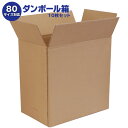 ダンボール箱(段ボール箱)10枚セット(外寸283mm×175mm×272mm C5)| 送料無料 ダンボール 段ボール 80サイズ対応