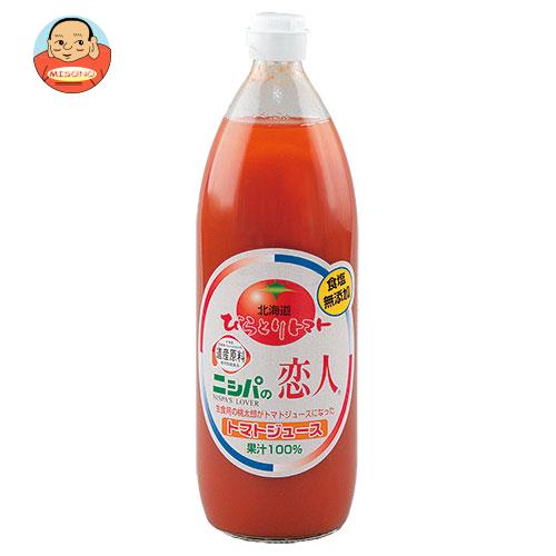 JAびらとり ニシパの恋人 トマトジュース (無塩) 1L瓶×6本入｜ 送料無料 無塩 1l 野菜ジュース とまとのサムネイル