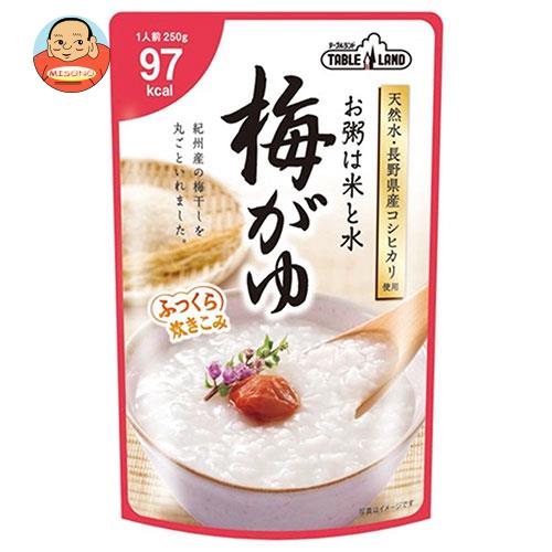 JANコード:4902887035105 原材料 精白米(長野県産コシヒカリ100％使用)、梅干し 栄養成分 (本品1袋(250g)当たり)エネルギー97kcal、たんぱく質1.5g、脂質0.5g、炭水化物21.5g、食塩相当量0.7g 内容 カテゴリ：一般食品、レトルト食品、ご飯、レトルトパウチ、袋サイズ：235〜365(g,ml) 賞味期間 （メーカー製造日より）16ヶ月 名称 米飯類(かゆ) 保存方法 直射日光を避け、常温で保存してください。 備考 販売者:丸善食品工業株式会社長野県千曲市大字寂蒔880 ※当店で取り扱いの商品は様々な用途でご利用いただけます。 御歳暮 御中元 お正月 御年賀 母の日 父の日 残暑御見舞 暑中御見舞 寒中御見舞 陣中御見舞 敬老の日 快気祝い 志 進物 内祝 御祝 結婚式 引き出物 出産御祝 新築御祝 開店御祝 贈答品 贈物 粗品 新年会 忘年会 二次会 展示会 文化祭 夏祭り 祭り 婦人会 こども会 イベント 記念品 景品 御礼 御見舞 御供え クリスマス バレンタインデー ホワイトデー お花見 ひな祭り こどもの日 ギフト プレゼント 新生活 運動会 スポーツ マラソン 受験 パーティー バースデー