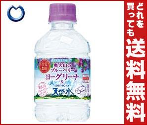 【送料無料】【2ケースセット】サントリー 奥大山のブルーベリーヨーグリーナ&サントリー天然水 280mlペットボトル×24本入×(2ケース) ※北海道・沖縄・離島は別途送料が必要。